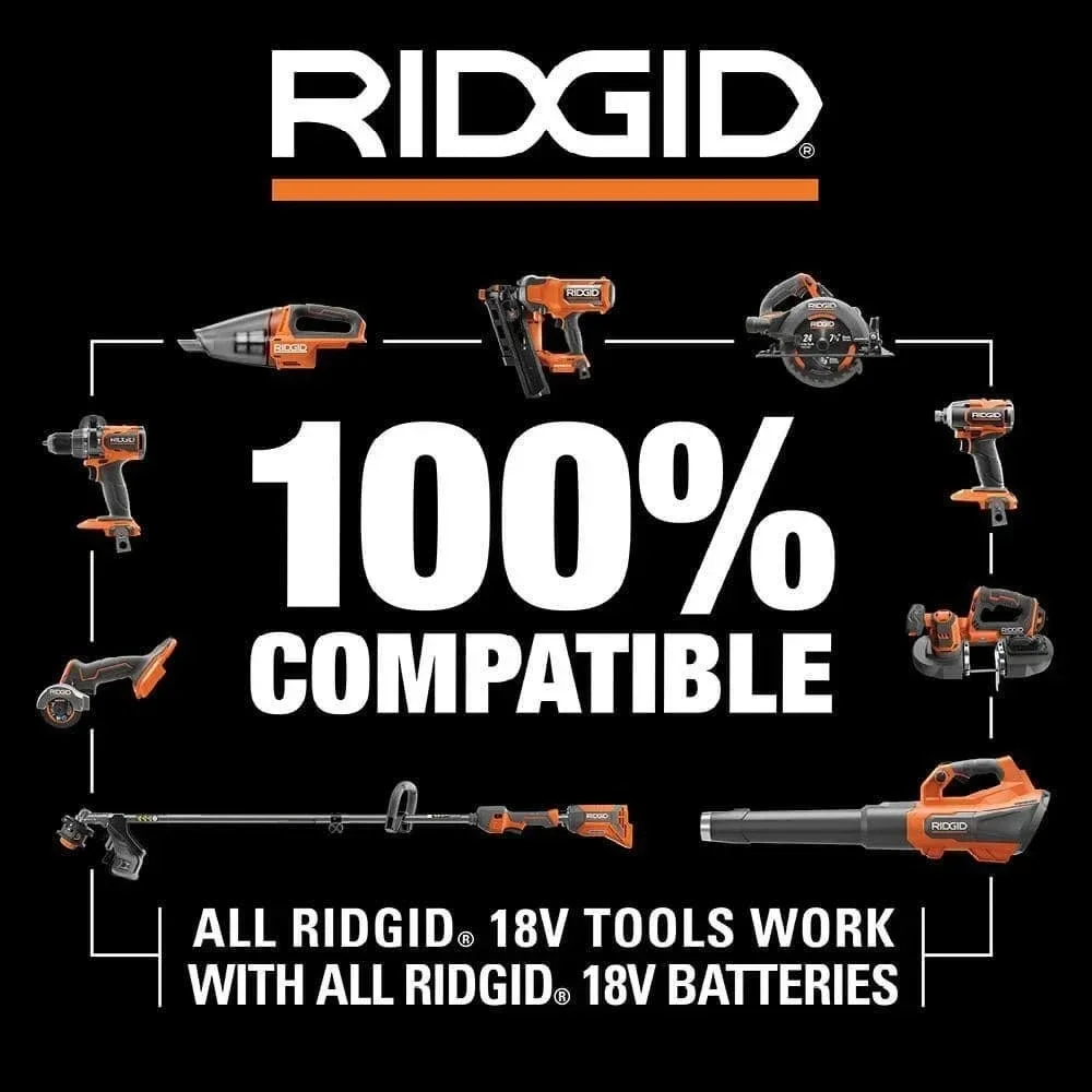 Ridgid 18V Octane Brushless Cordless 3-1/4 in. Hand Planer Tool Only Dust Bag